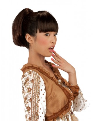 Wigs2you 馬尾 甜美可愛扣式馬尾 短髪爪夾式蓬松短直髪WS-5010-MB